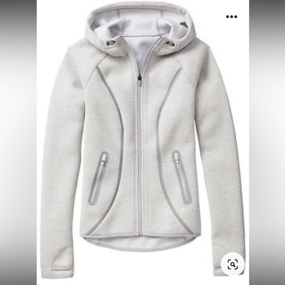ATHLETA FUSE SCUBA JACKET Full Zip Hoodie Size XS (Fit up to S) Retail 118.00 - Picture 3 of 9